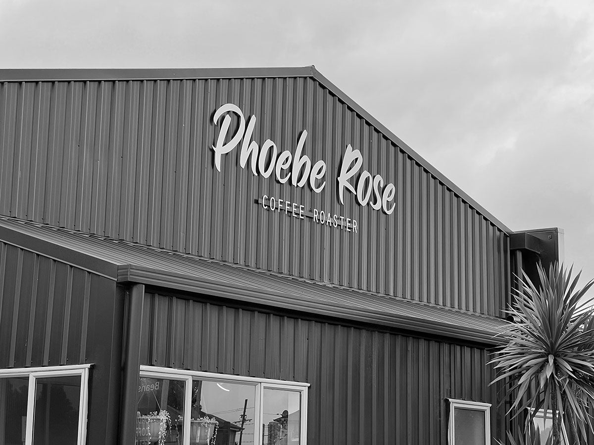 Outside View of Phoebe Rose Coffee Roaster